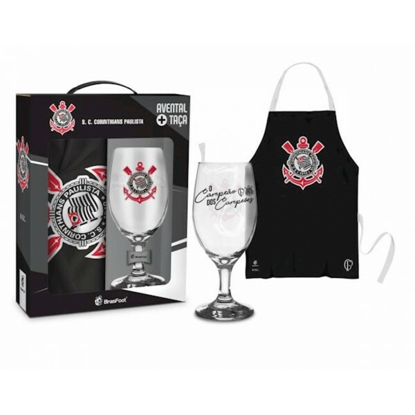 KIT TACA C/AVENTAL CORINTHIANS # 11767