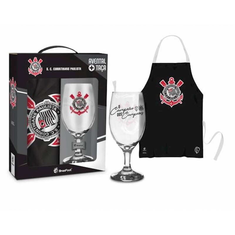 KIT TACA C/AVENTAL CORINTHIANS # 11767