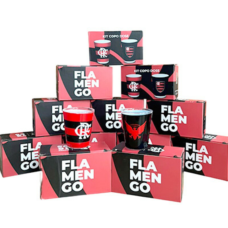 JG COPO DOSE FLAMENGO C/2 PCS 55ML # 13326