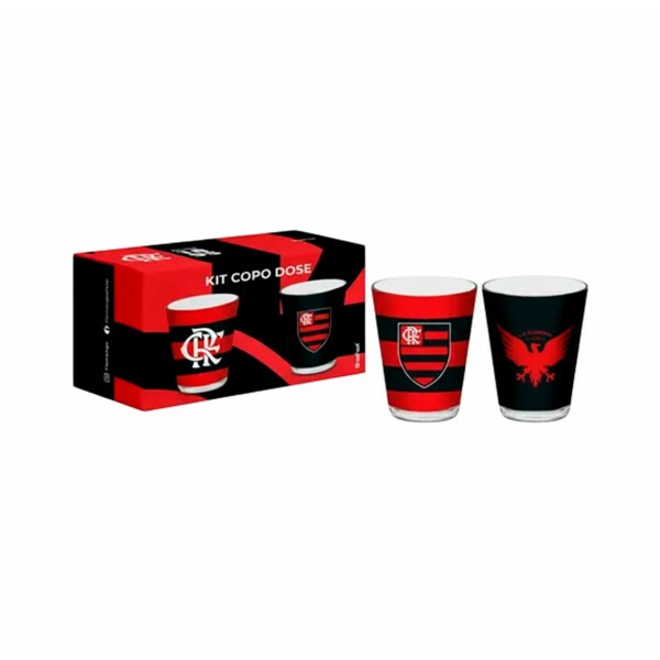JG COPO DOSE FLAMENGO C/2 PCS 55ML # 13326