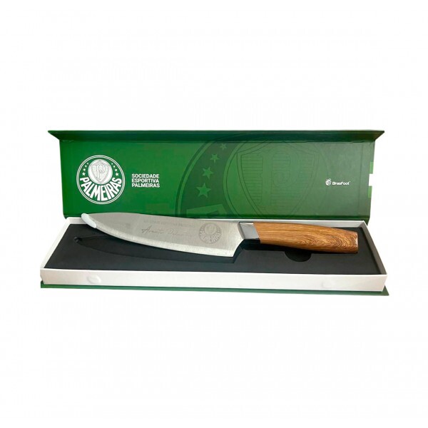 FACA PALMEIRAS STEEL PREMIUM 31.3X4CM # 13252 FACA PALMEIRAS STEEL PREMIUM 31.3X4CM # 13252