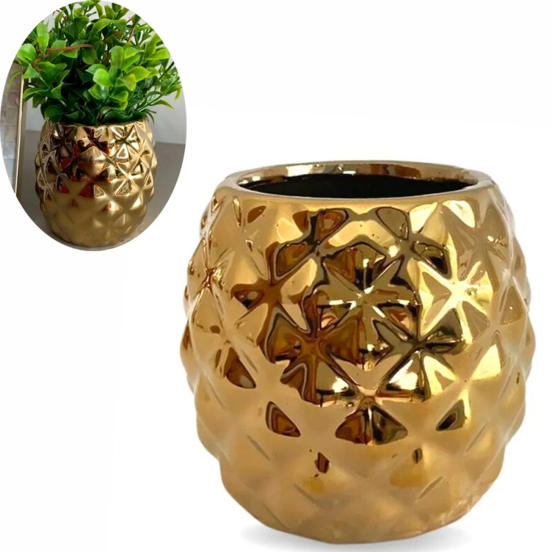 VASO DOURADO 7X7CM # TVSO-100