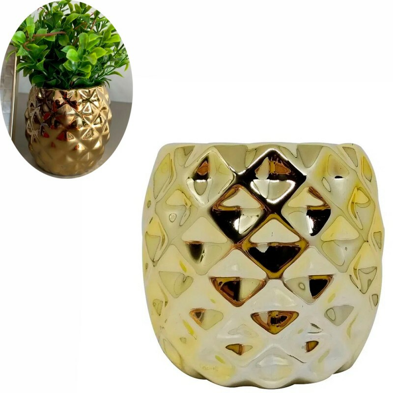 VASO DOURADO 7X7CM # TVSO-101