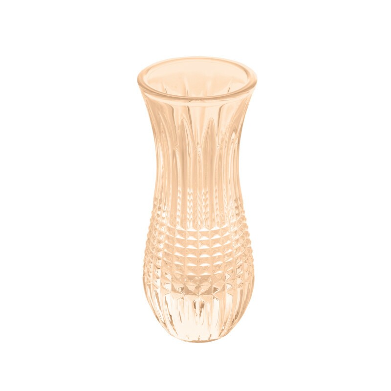 VASO CRISTAL QUEEN AMBER 6X15CM # 27971