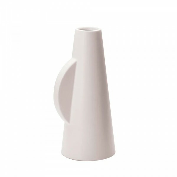 VASO CONE BRANCO 24CM # 13999