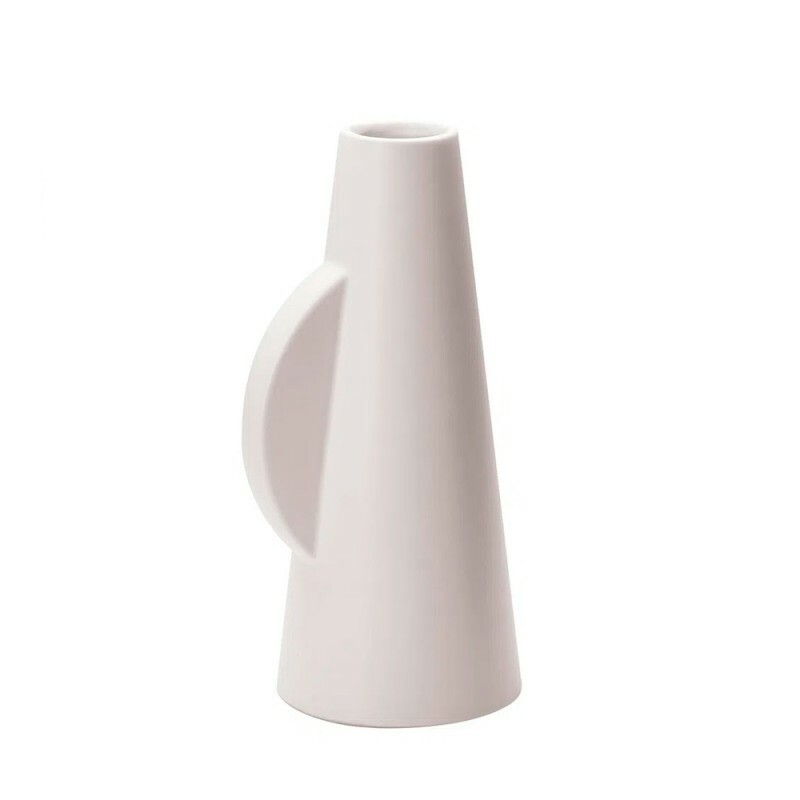 VASO CONE BRANCO 24CM # 13999