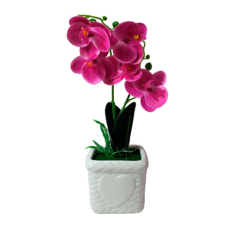 VASO C/FLOR 9X35CM # SXRX-5595