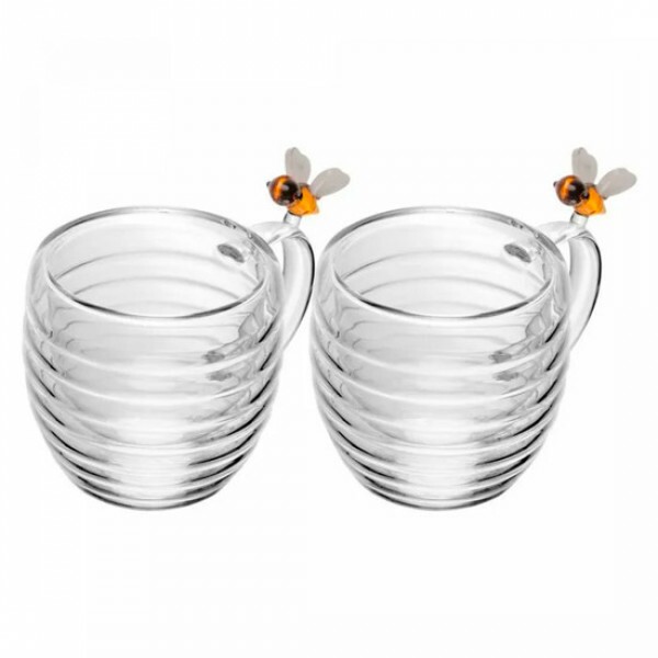 JG XICARAS CAFE BOROSSILICATO BEE C/2 # 220844 