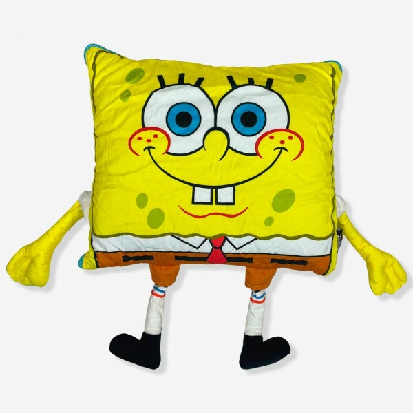 ALMOFADA E MANTA BOB ESPONJA 2EM1 # 10065397 ALMOFADA E MANTA BOB ESPONJA 2EM1 # 10065397