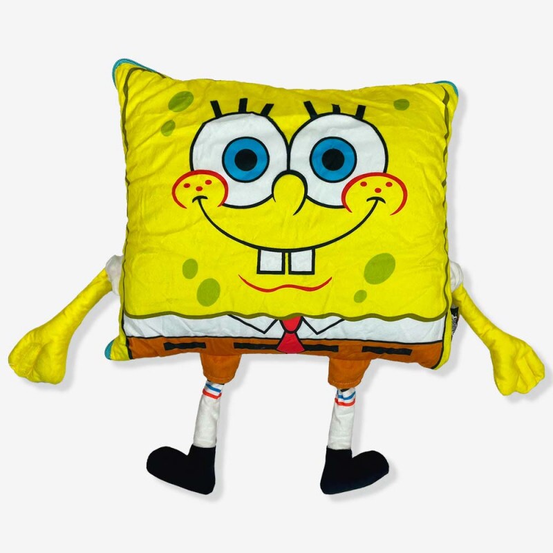 ALMOFADA E MANTA BOB ESPONJA 2EM1 # 10065397