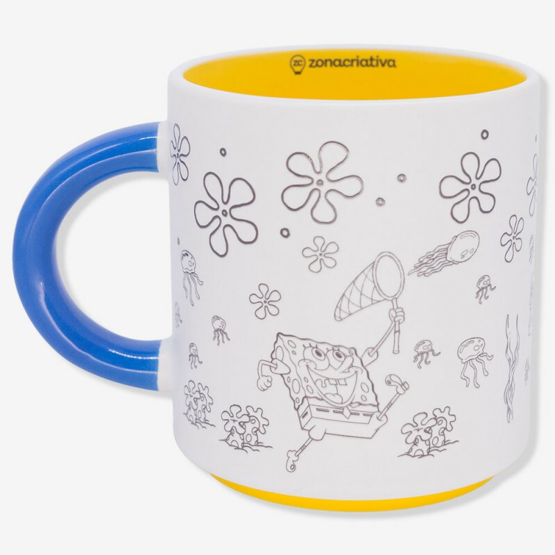 CANECA GRAFITE BOB ESPONJA 500ML # 10026963