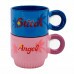 JG CANECA JOY STITCH & ANGEL 350ML C/2 # 10026949