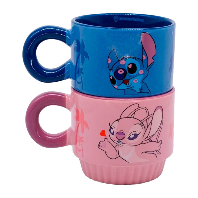 JG CANECA JOY STITCH & ANGEL 350ML C/2 # 10026949 JG CANECA JOY STITCH & ANGEL 350ML C/2 # 10026949